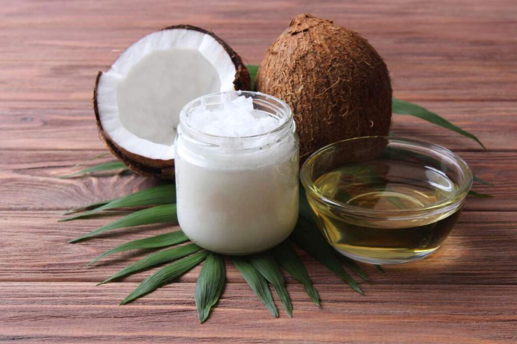 A Picture of Cold Pressed Coconut Oil