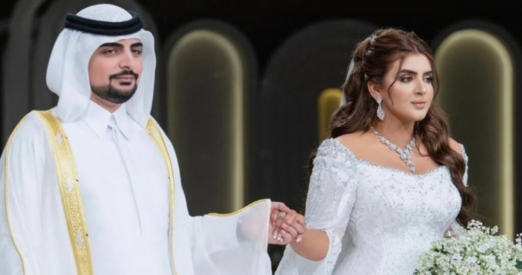 A Picture of the Dubai Princess and her husband