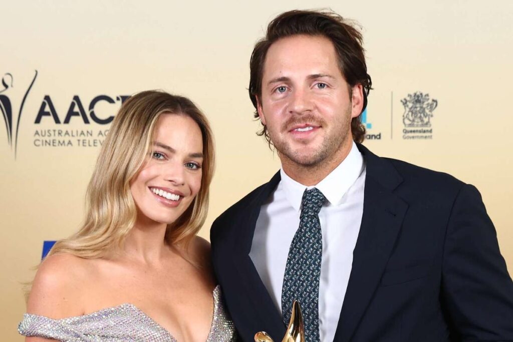 A Picture of Margot Robbie and Tom Ackerley