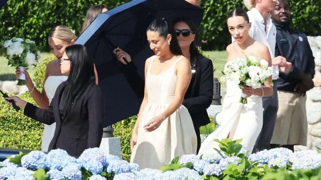 Olivia Culpo pictured on her wedding day