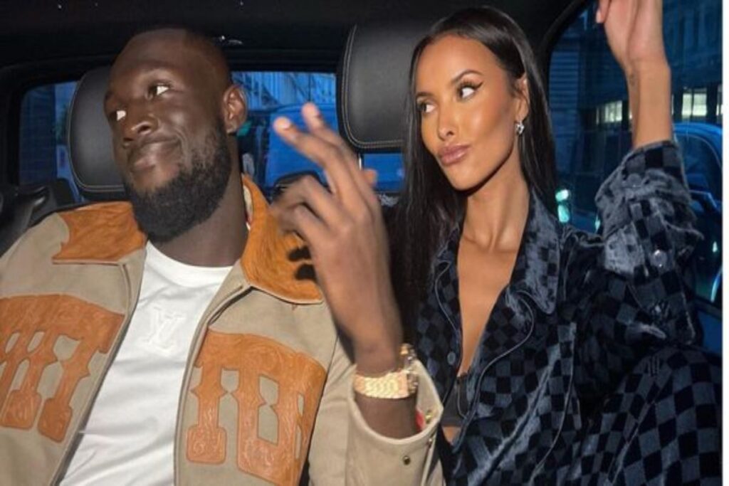 A Picture of Stormzy and Maya Jama