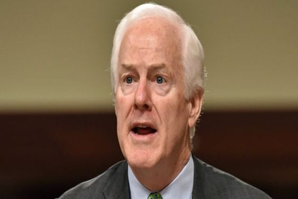 A picture of Republican Sen. John Cornyn, 