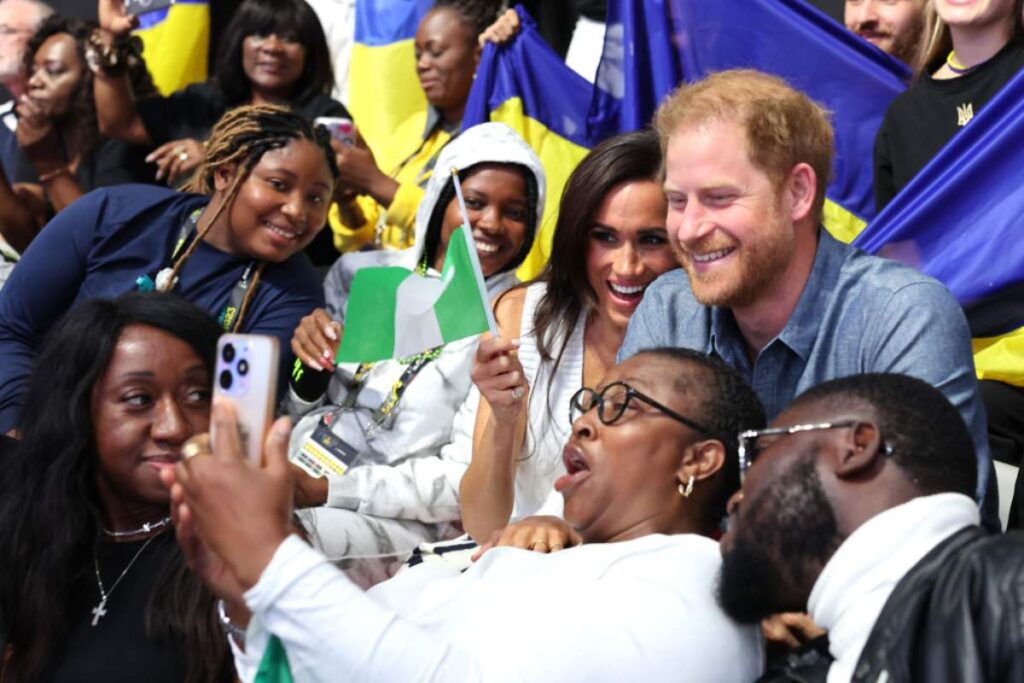 A Picture of Meghan Markle and Prince Harry