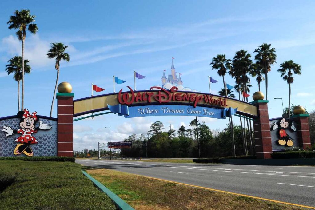 A Picture of Walt Disney World