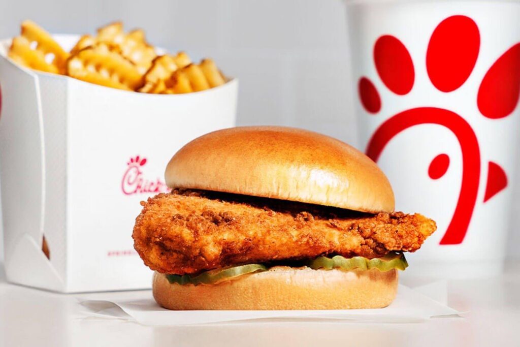 Chick-fil-a menu items