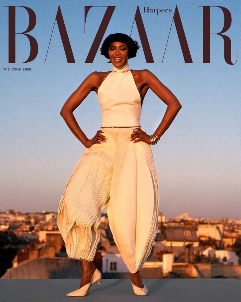 Naomi Campbell for Harper's Bazaar