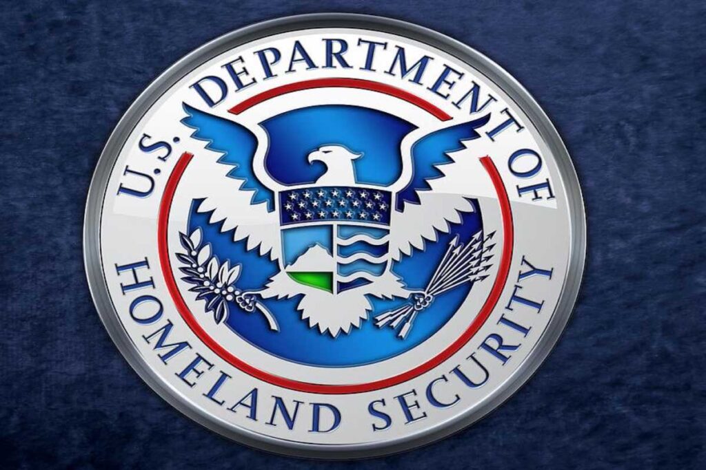 A Picture of the Homeland Security Logo