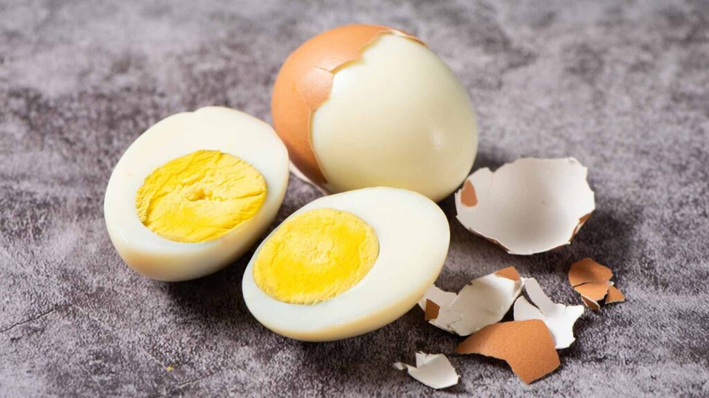 A Picture of Hard-Boiled Eggs