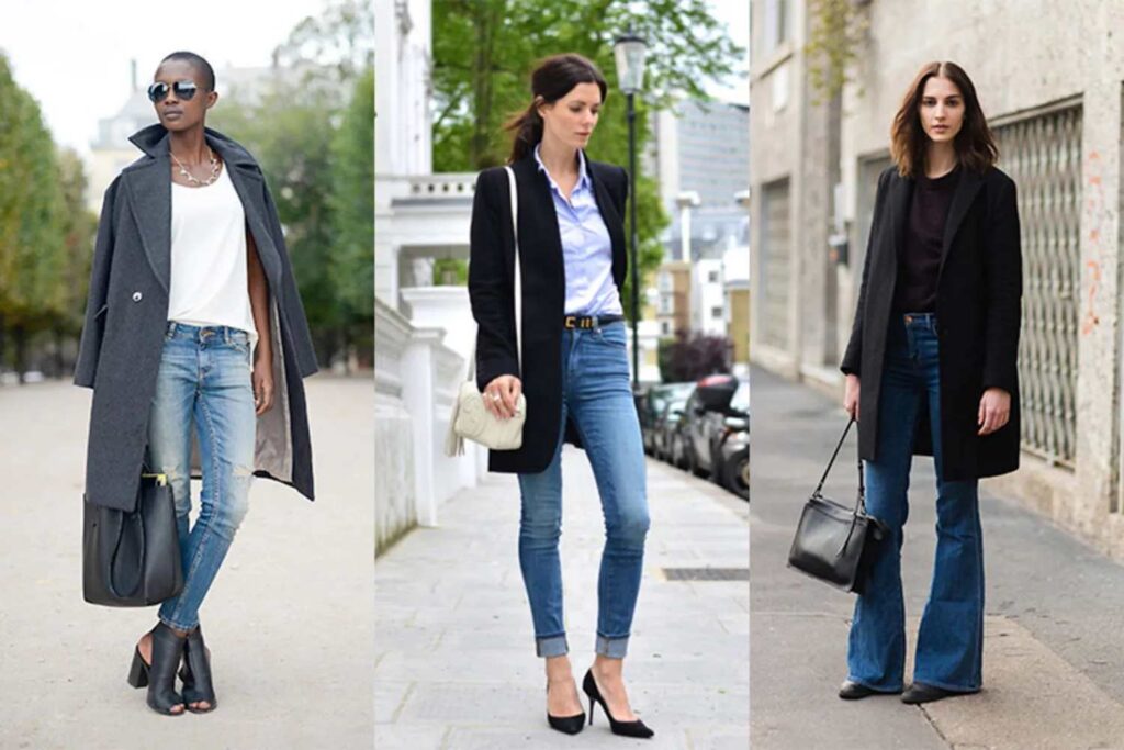 Models Wearing Jeans