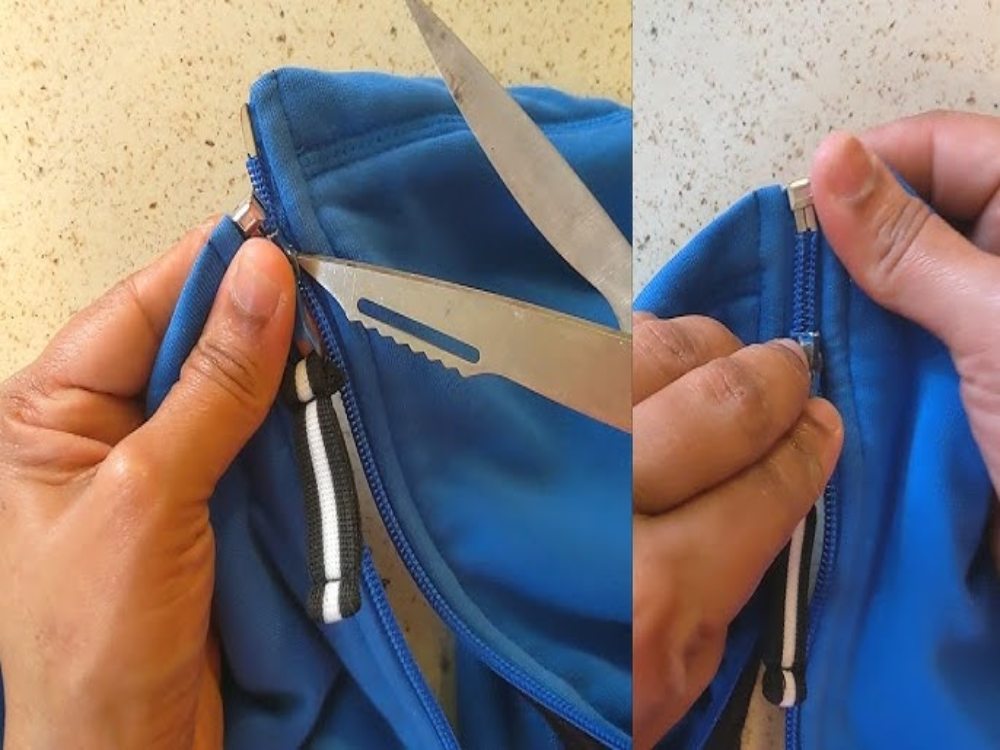 A Picture of a Bad Zipper