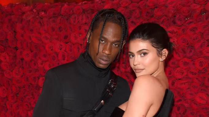 A Picture of Travis Scott and Kylie Jenner