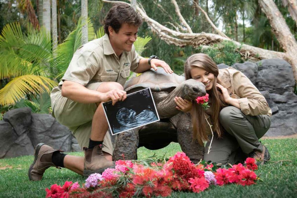 A Picture of Bindi Irwin and Her Family