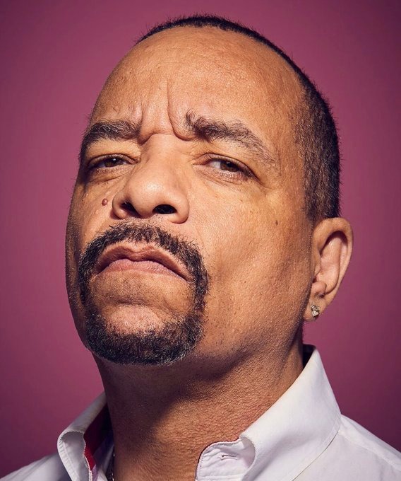 A headshot of rapper Ice-T