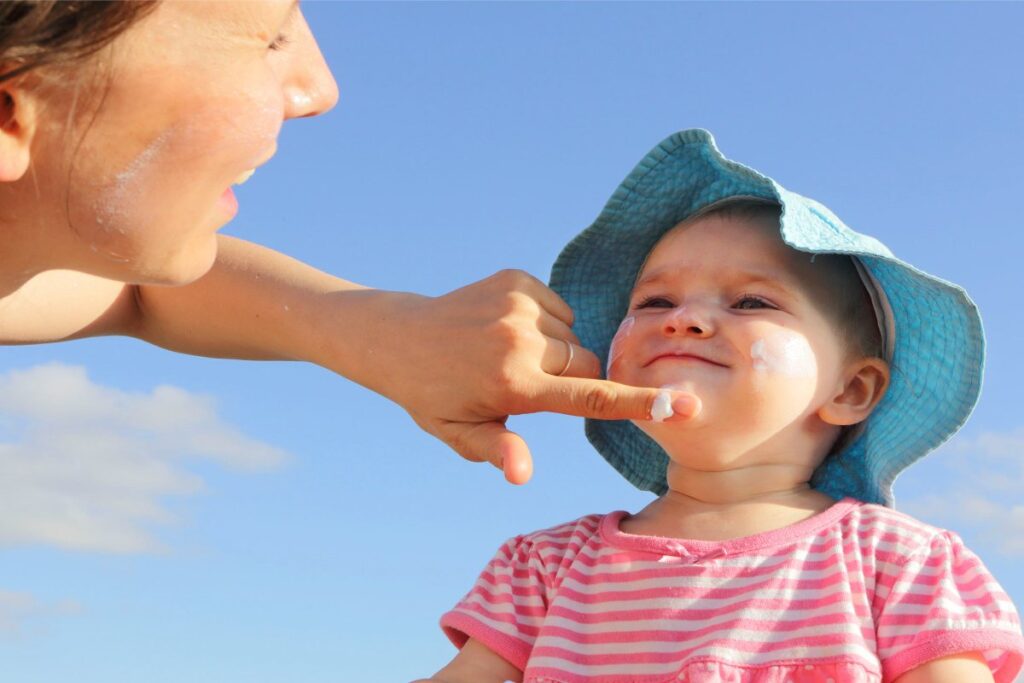 A Picture of Sunscreen