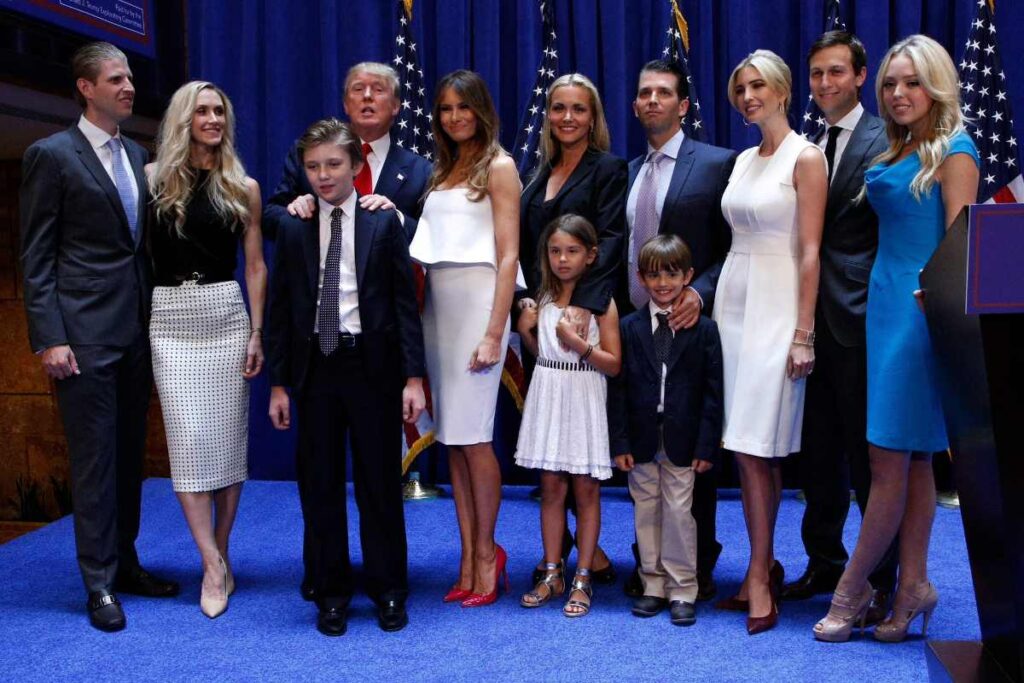 A Picture of the Trump Family