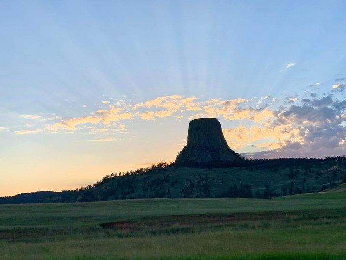 The Devils Tower national monument