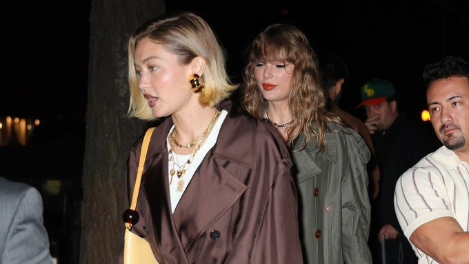 Gigi Hadid and Taylor Swift out and about in New York City