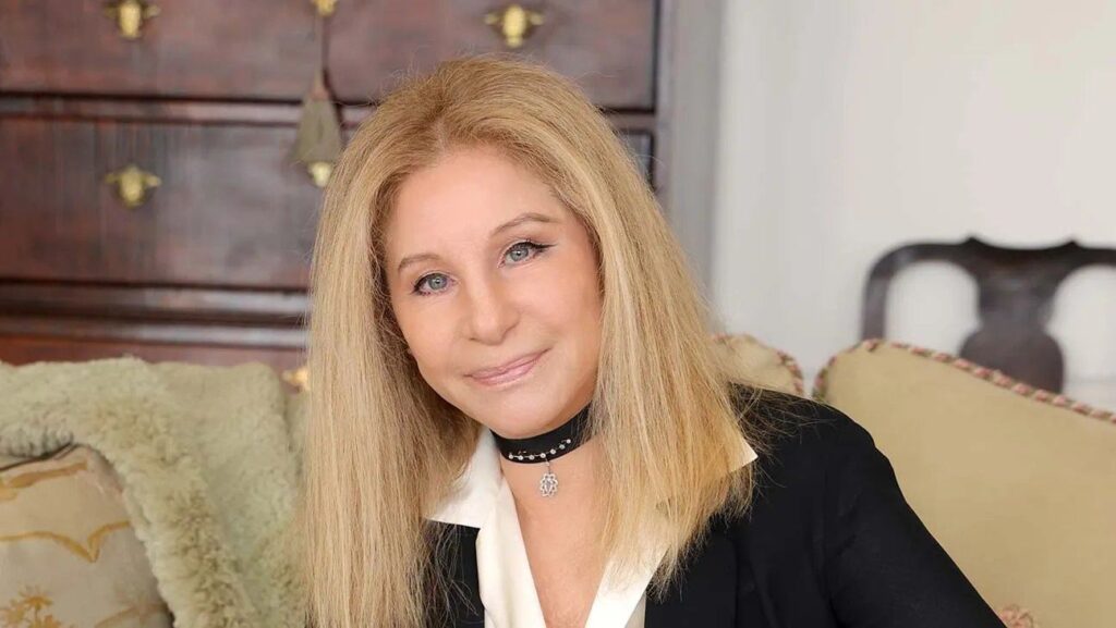 A portrait of Barbra Streisand