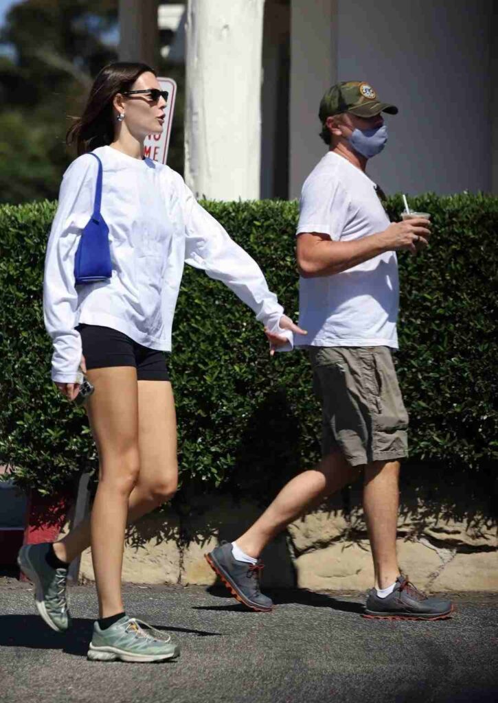 Leonardo DiCaprio and Vittoria Ceretti in Santa Barbara