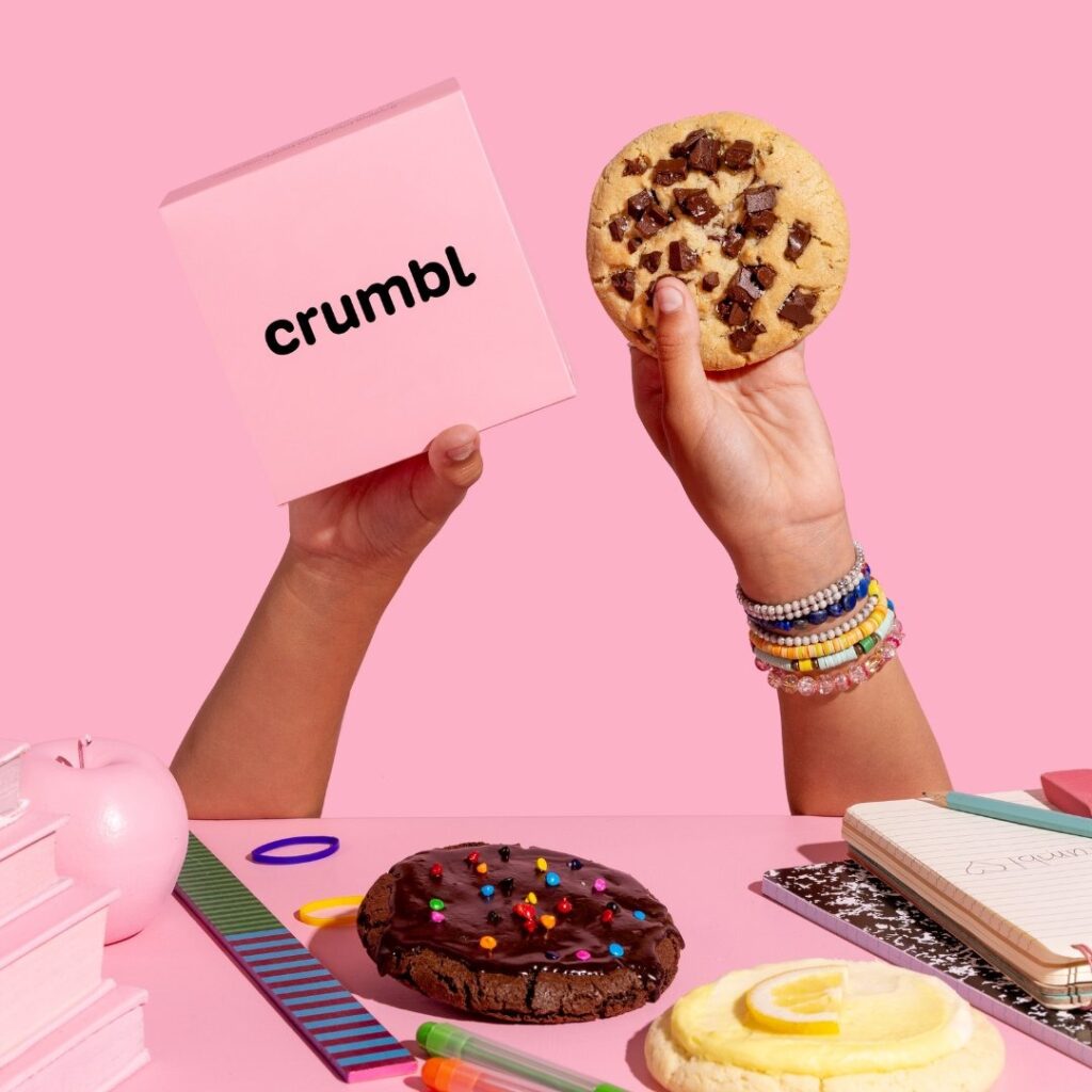 Crumbl cookie campaign