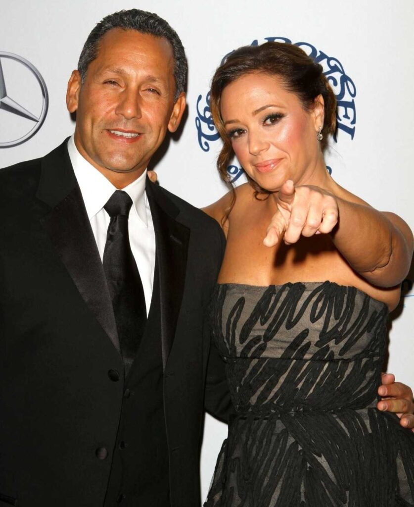 Leah Remini with her former husband