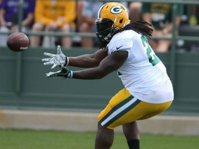 Eddie Lacy in action during his NFL days