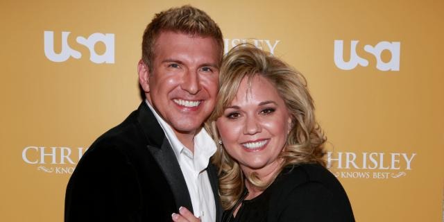 Todd Chrisley posing with his wife Julie