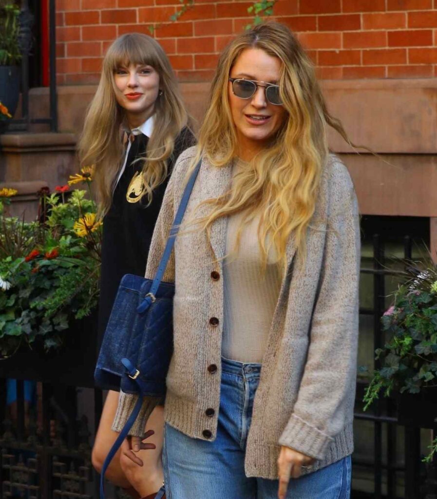 Blake Lively and Taylor Swift spotted in NYC