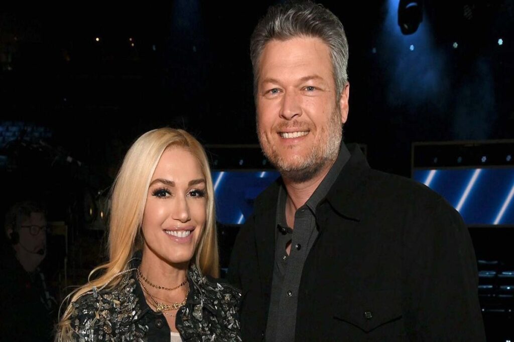 A Picture of Gwen Stefani and Blake Shelton