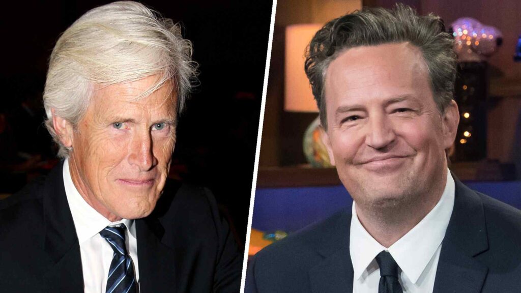 A Picture of Keith Morrison and Mathew Perry