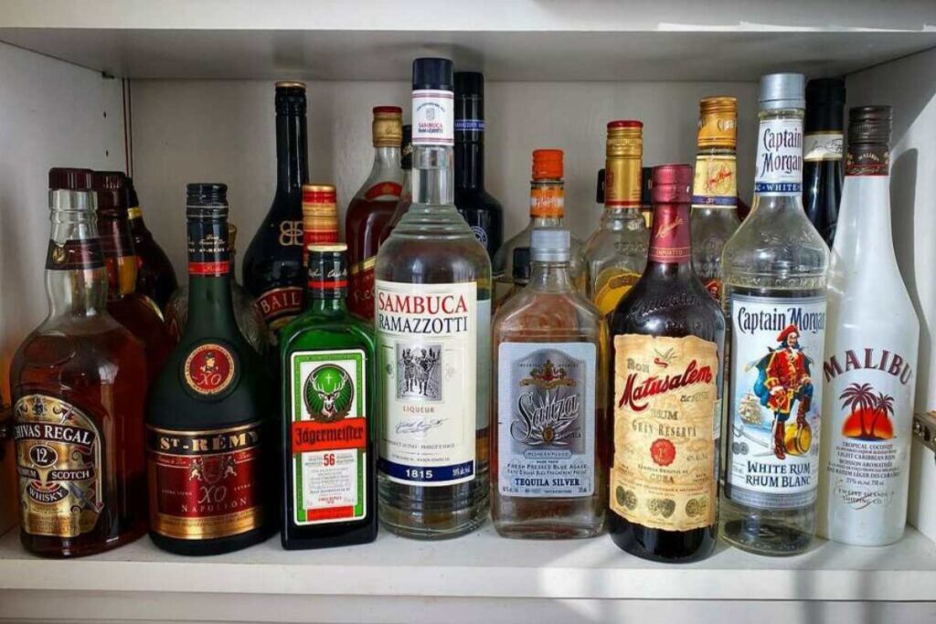 A Picture of Alcohol Storage