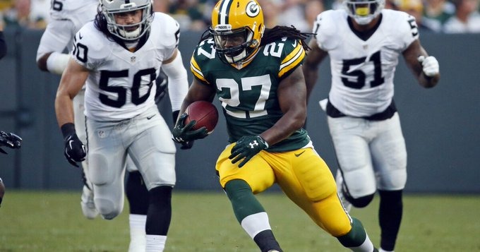 Eddie Lacy in action during his NFL days