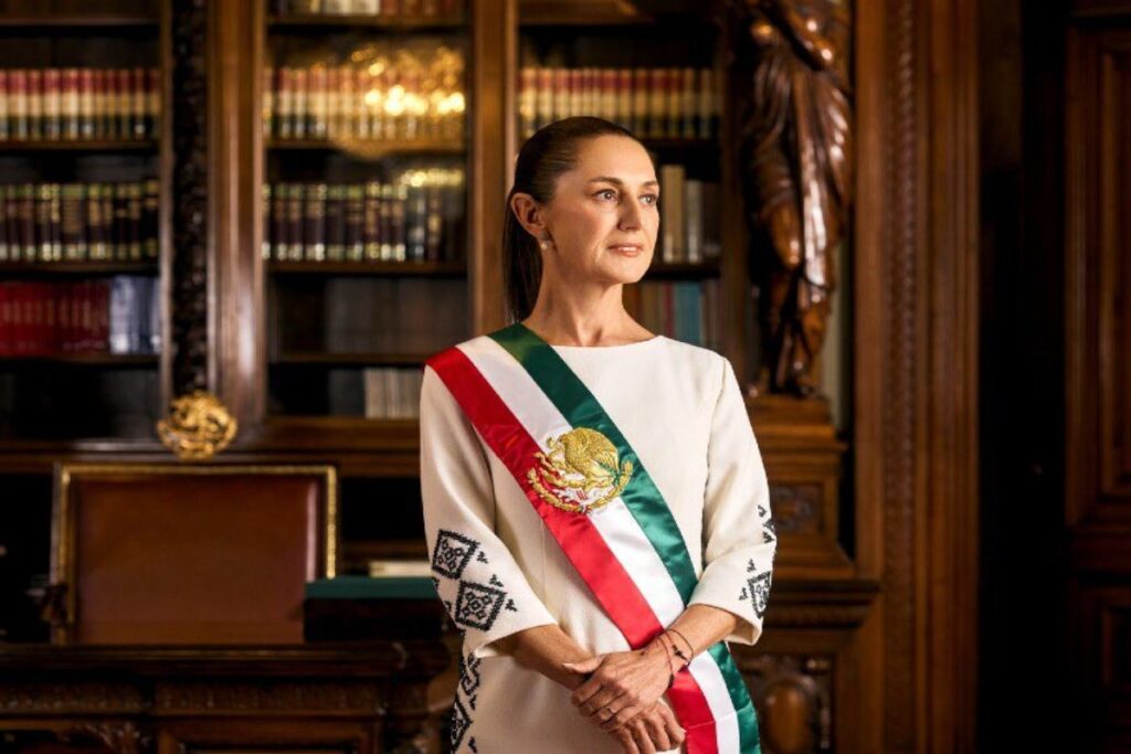 A Picture of Mexico's President Claudia Sheinbaum