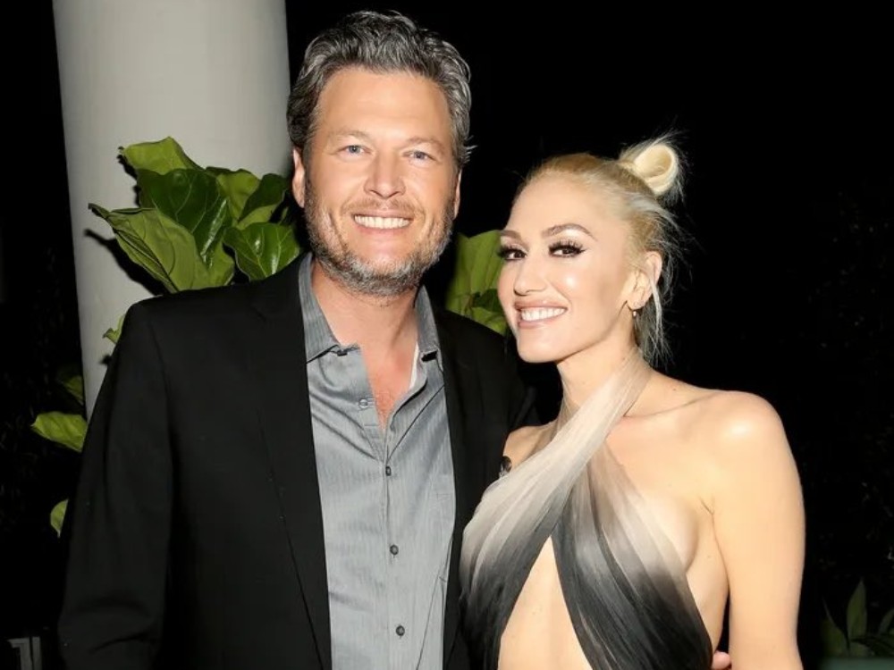 A Picture of Gwen Stefani and Blake Shelton