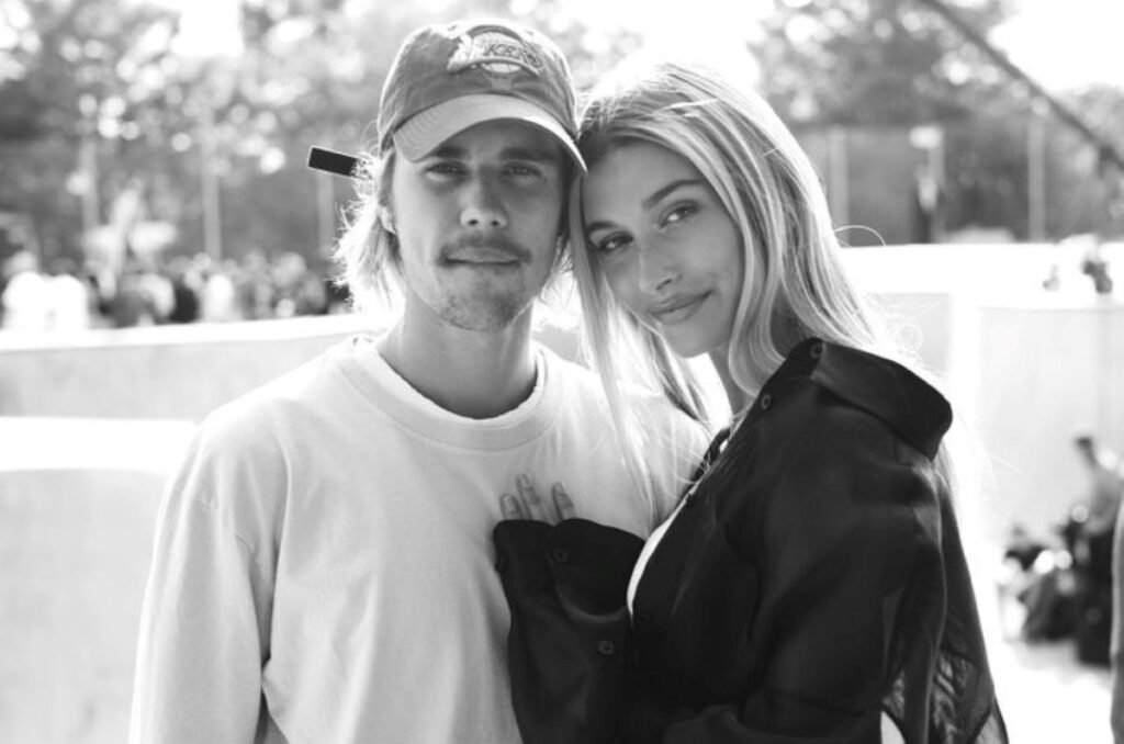 Justin Bieber and Hailey Bieber