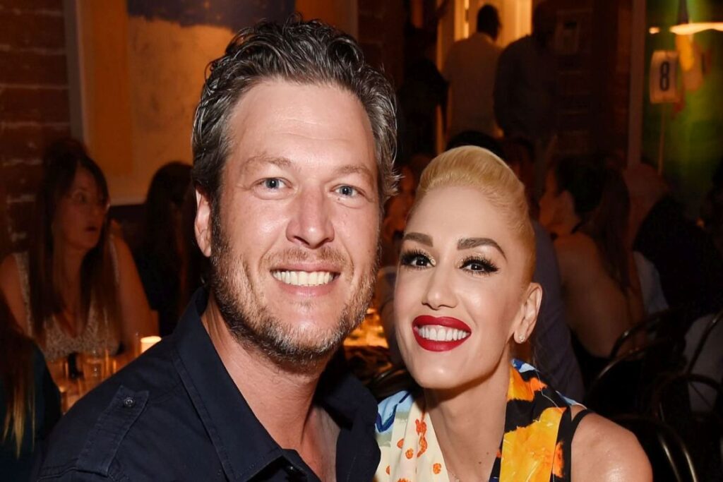 A Picture of Gwen Stefani and Blake Shelton