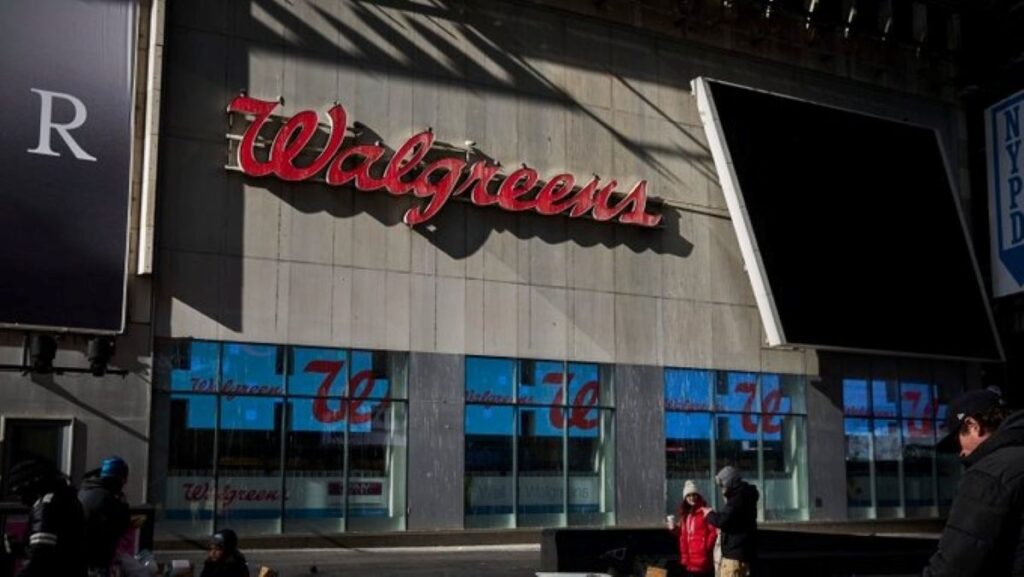 A Walgreens store location