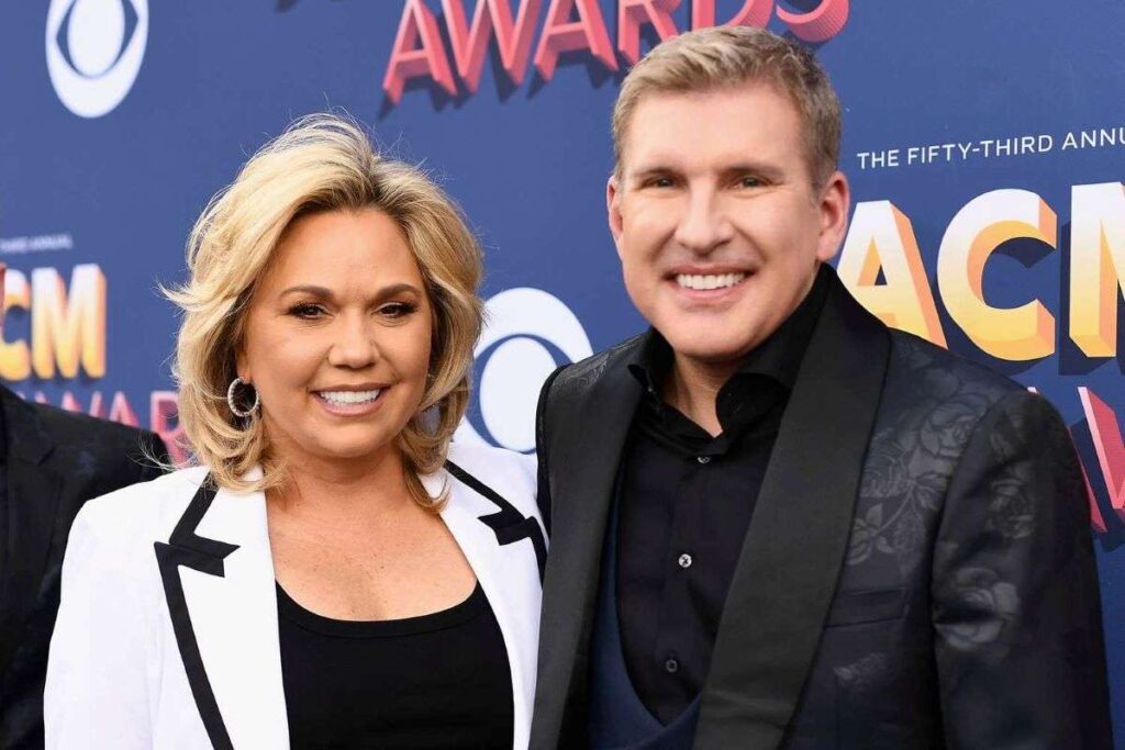 Todd Chrisley posing with his wife Julie