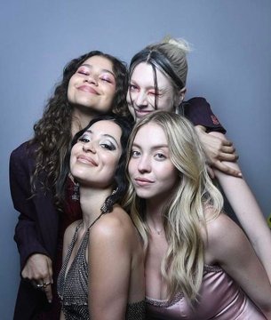 Some stars from Euphoria posing together