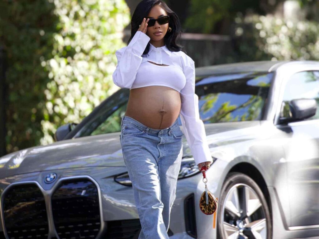 A Picture of Skai Jackson Pregnant