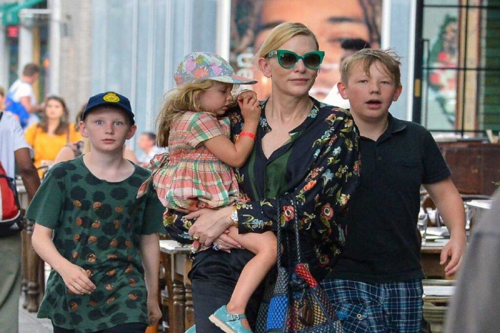 A Picture of Cate Blanchett's Kids