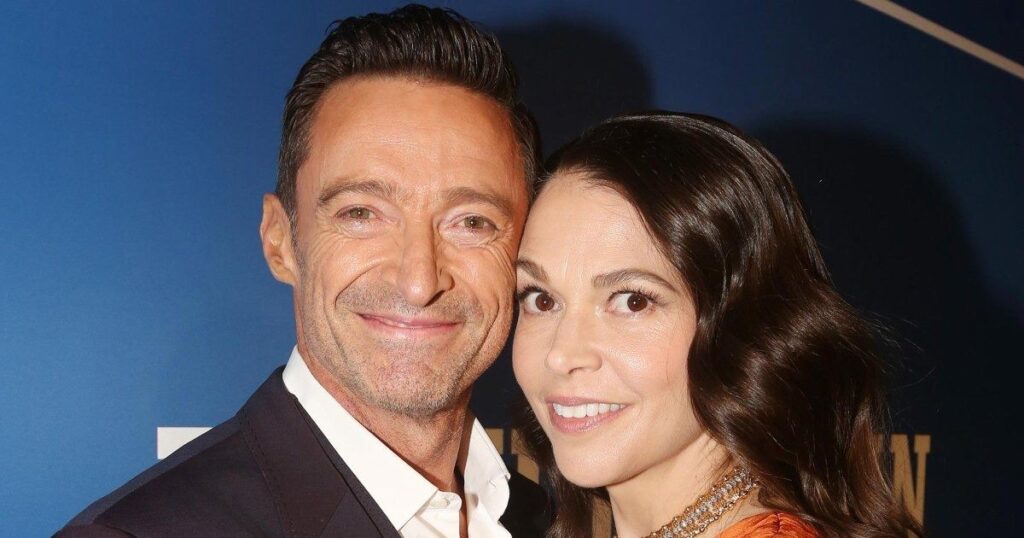 Hugh Jackman and Sutton Foster