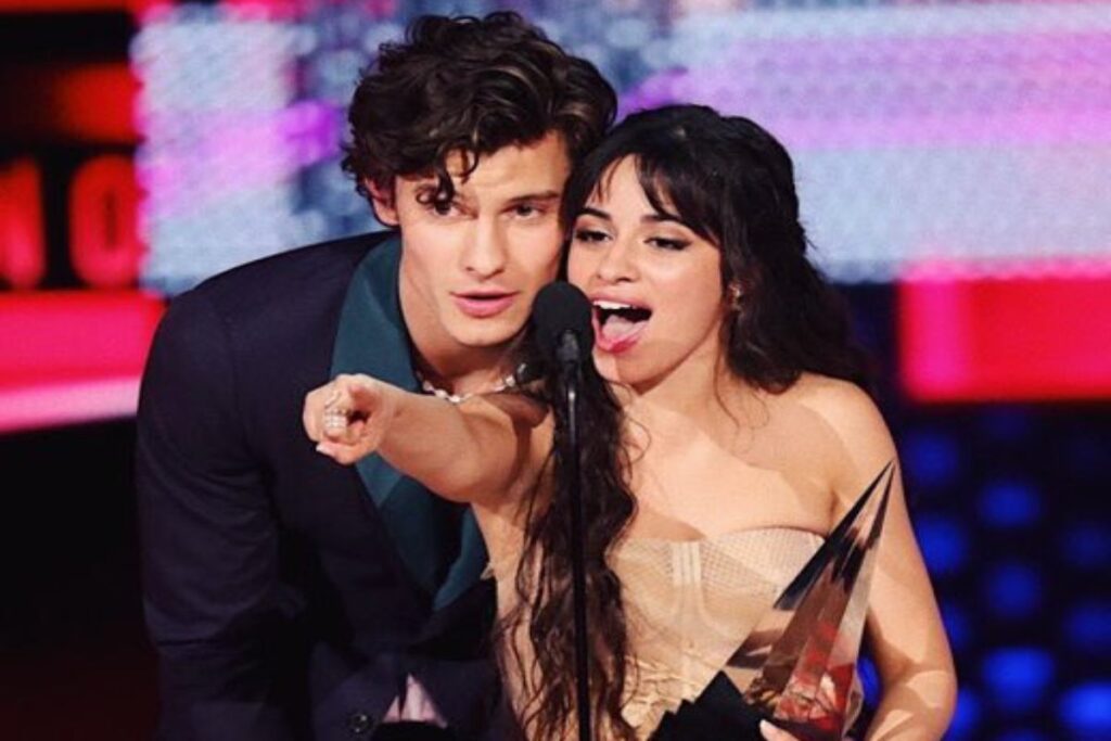 A Picture of Shawn Mendes and Camila Cabello