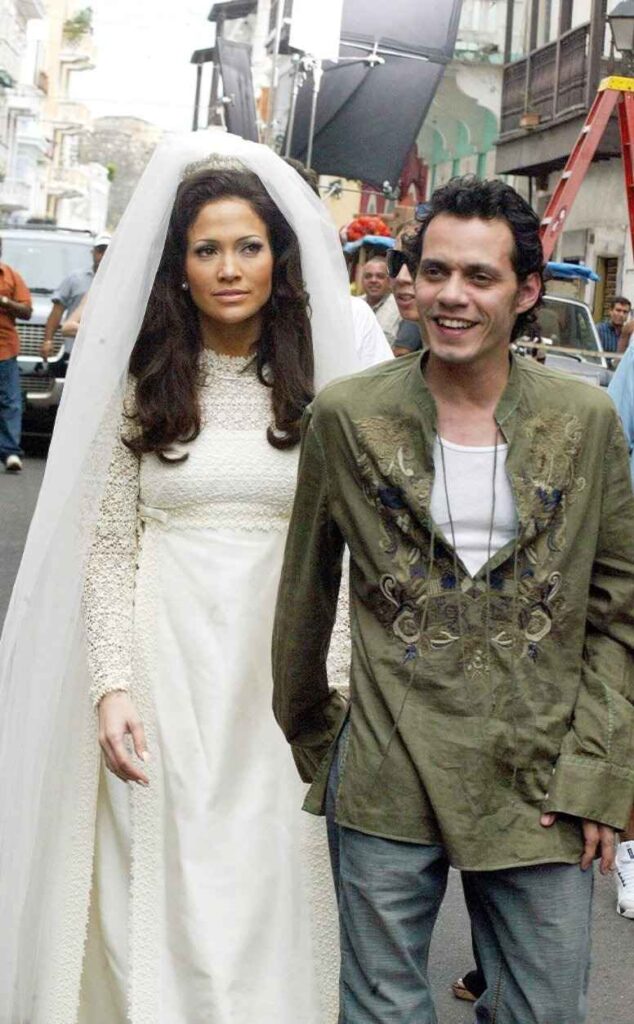 Marc Anthony with Jennifer Lopez